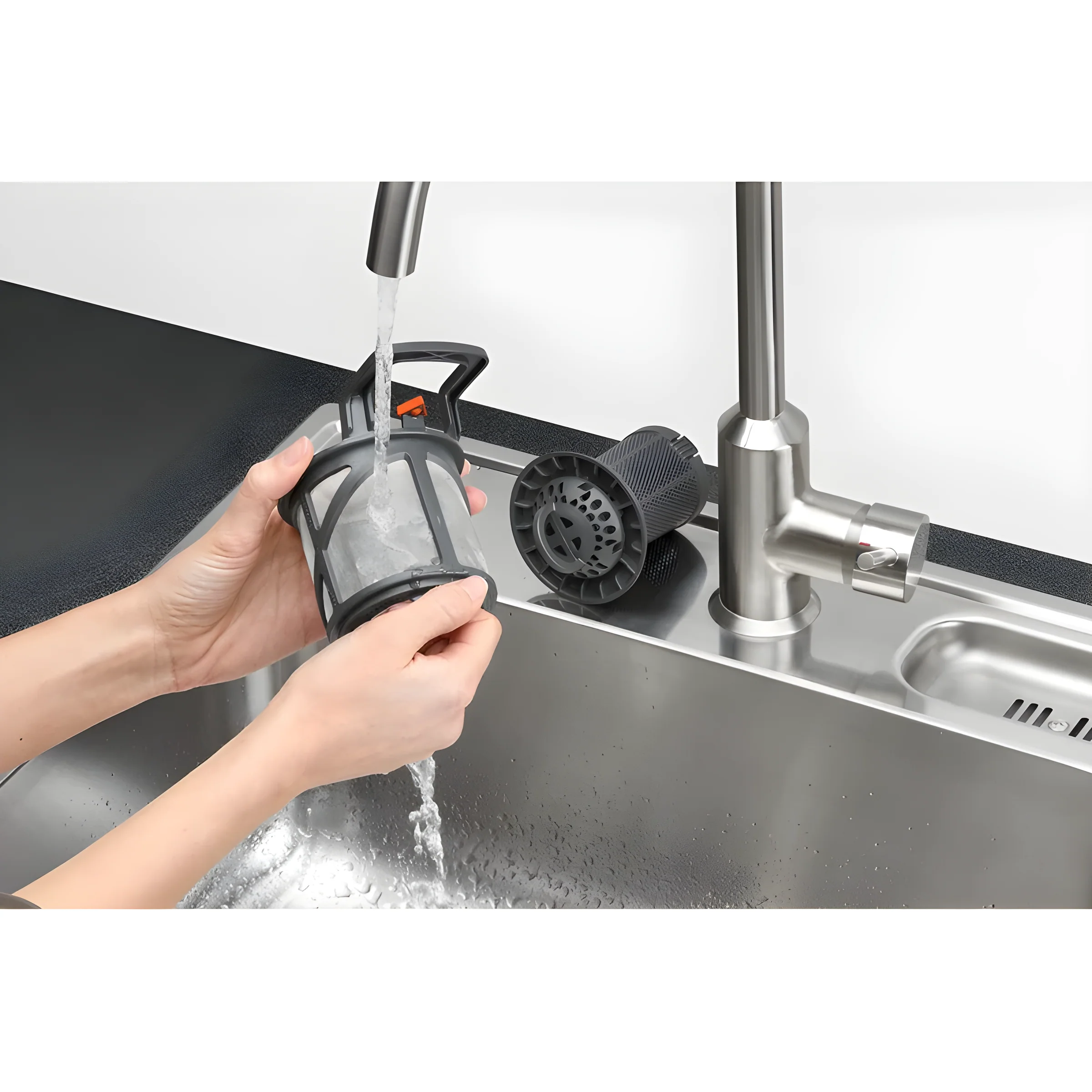 AEG FFB53617ZM - Freestanding Dishwasher - D energy - Image 4