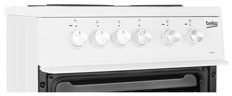 Beko KD531AW - White 4 Zone Electric cooker - Image 4