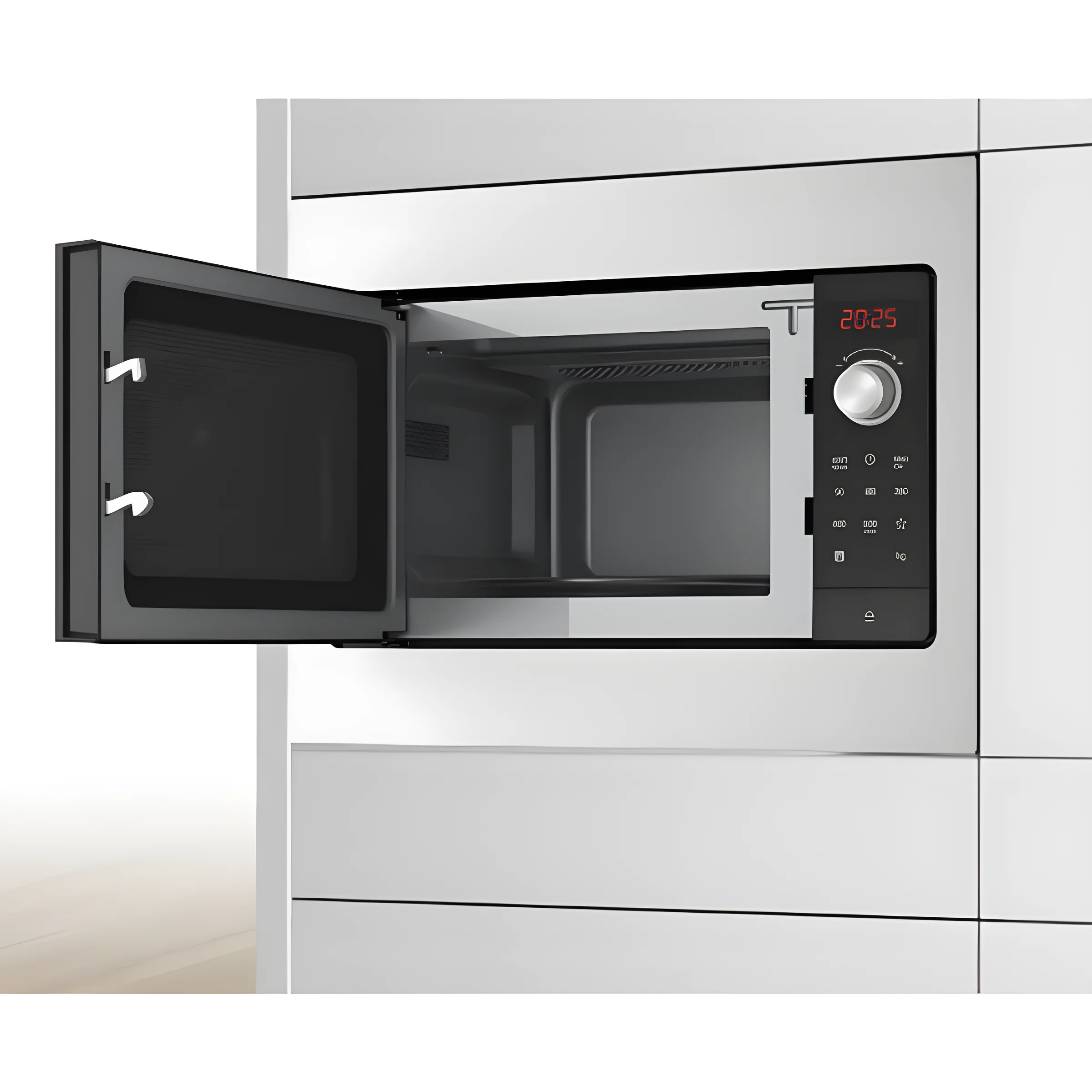 Bosch Series 2 BFL523MS3B - Stainless steel Built in Electric Microwave - Image 3