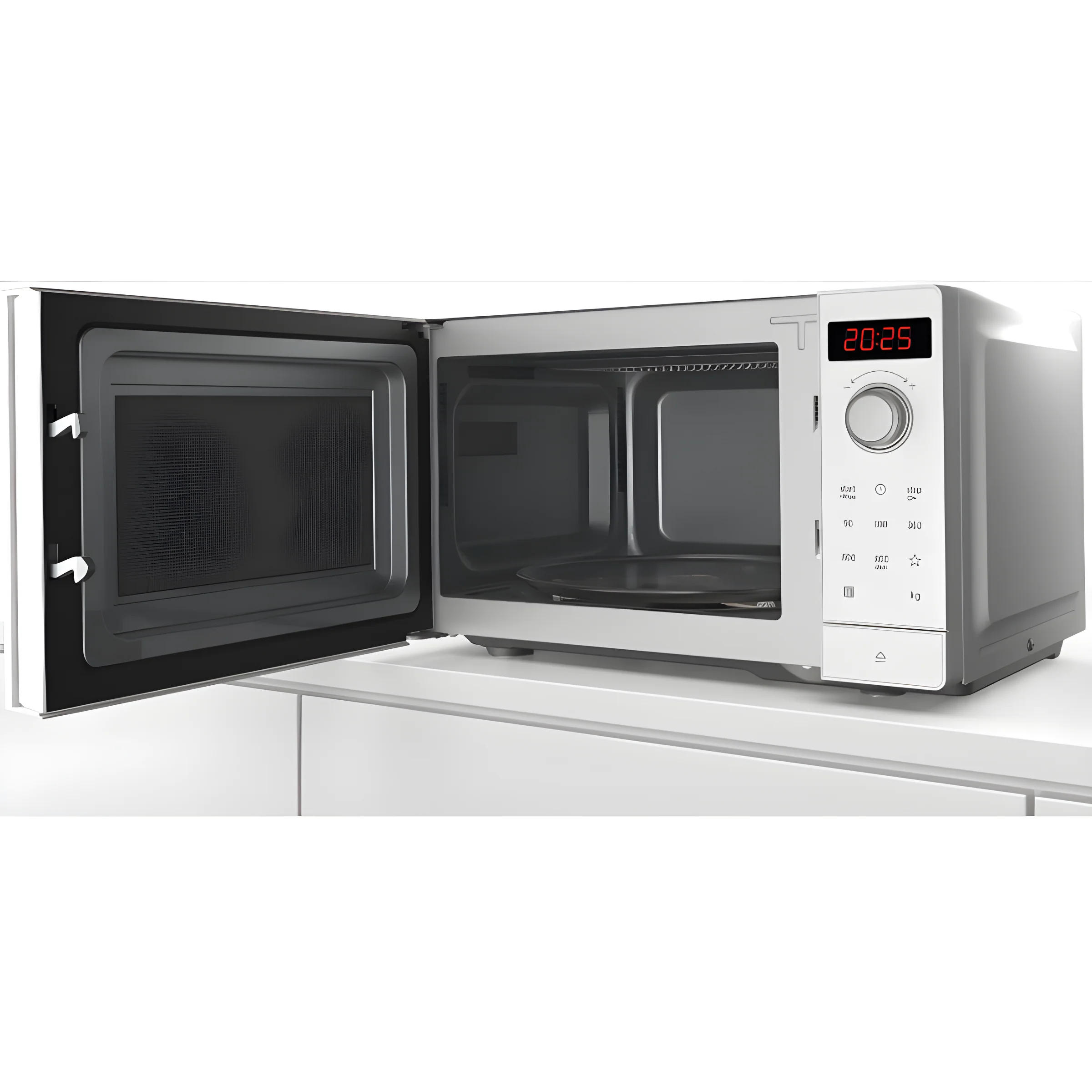 Bosch Series 2 FFL023MW0B - White Freestanding Electric Microwave - Image 3