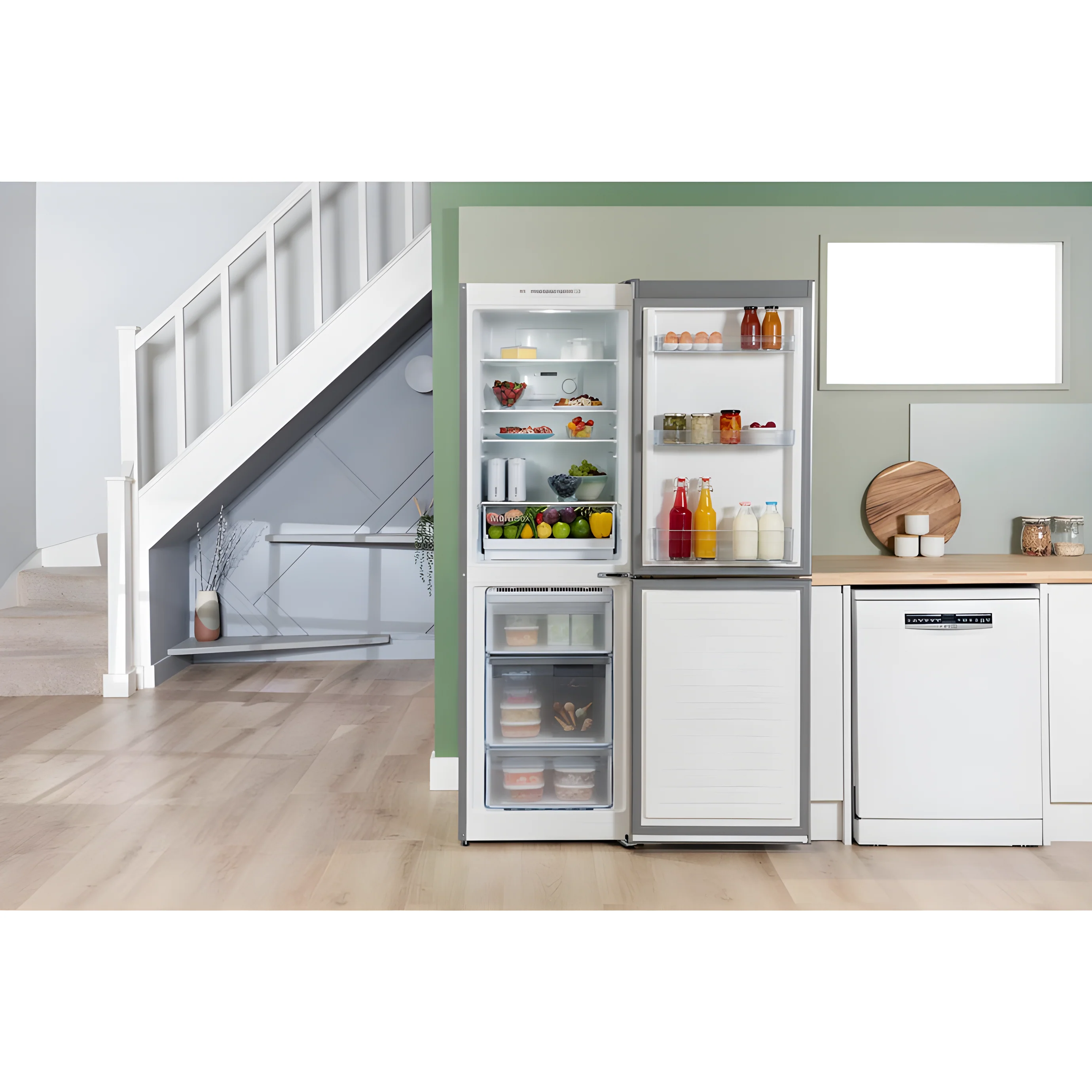 Bosch Series 2 KGN34NLEAG - Silver Freestanding 50/50 Frost Free Fridge Freezer - E energy - Image 7