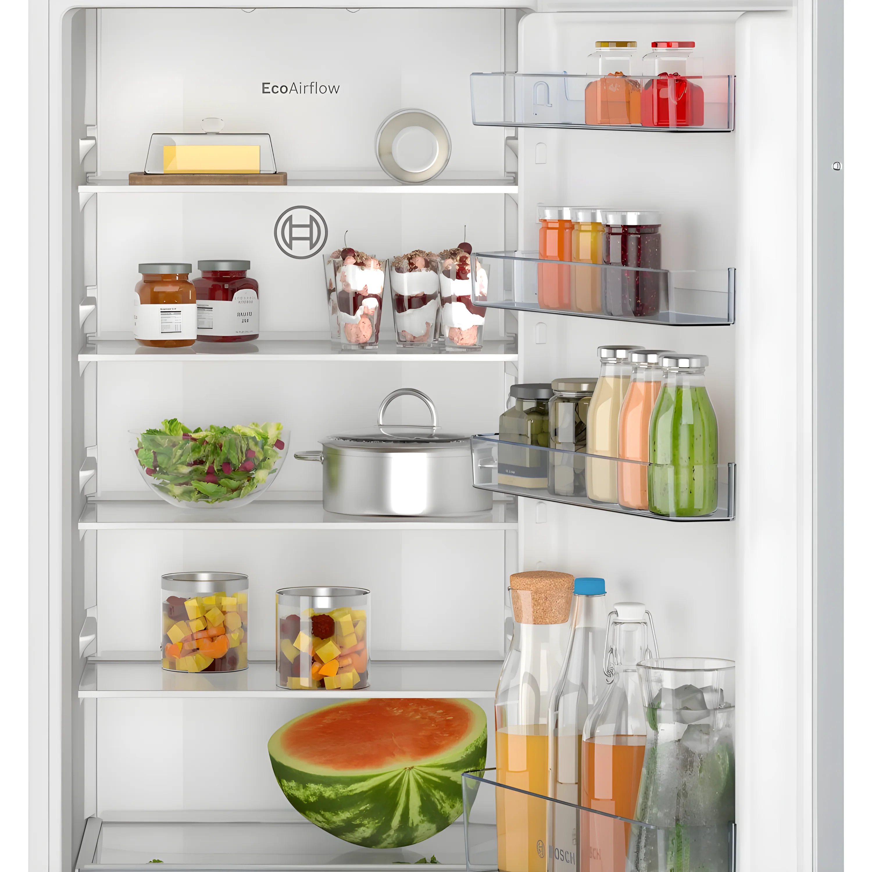 Bosch Series 2 KIR41NSE0G - White Integrated Larder Auto Defrost Fridge - F energy - Image 4
