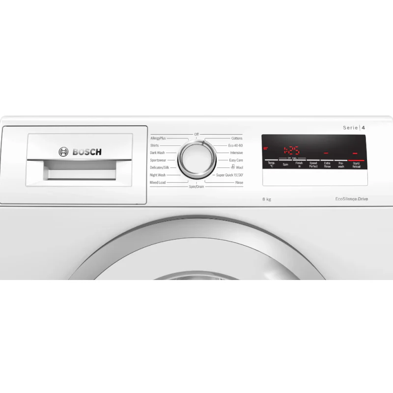 Bosch Series 4 WAN28281GB - White Freestanding 8KG Washing Machine - 1400 RPM - C energy - Image 3