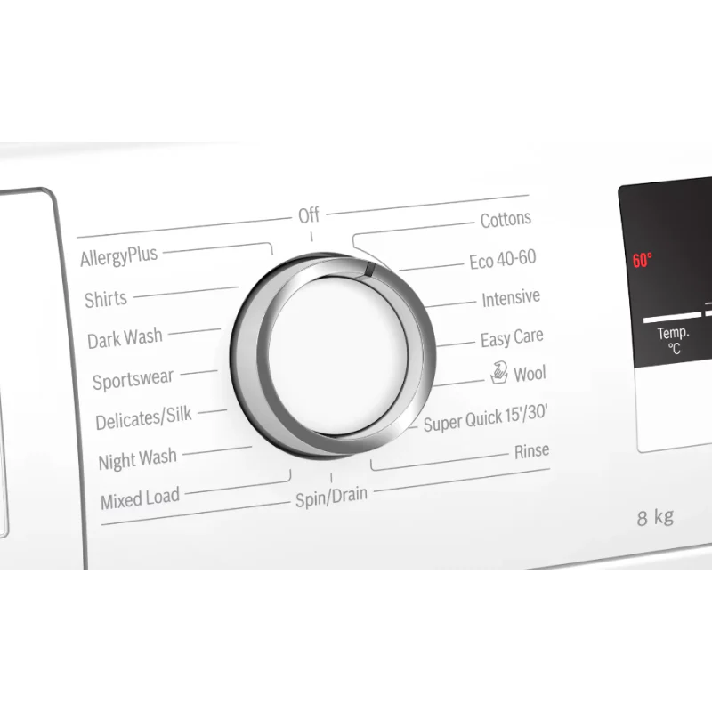 Bosch Series 4 WAN28281GB - White Freestanding 8KG Washing Machine - 1400 RPM - C energy - Image 4