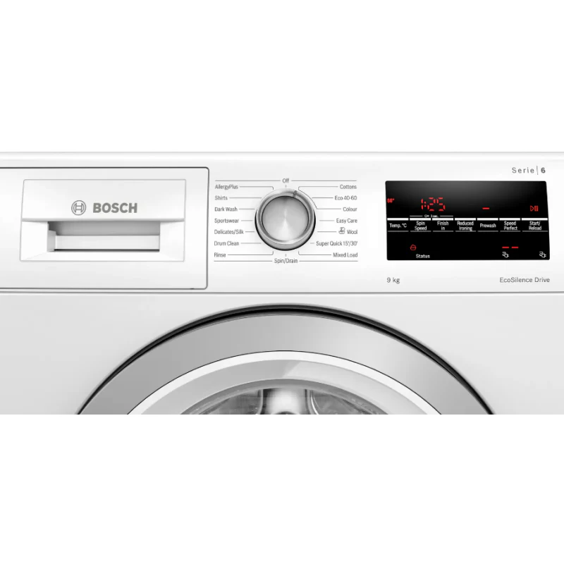 Bosch Series 6 WAU28T64GB - White 9KG Washing Machine - 1400 RPM - C energy - Image 3