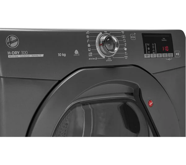 Hoover HLE C10DRGR - Graphite 10KG Condenser Tumble Dryer - B energy - Image 4