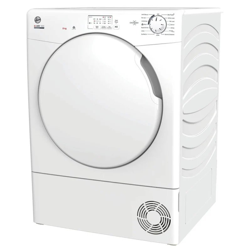 Hoover HLE C8LF - White 8KG Condenser Tumble Dryer - B energy - Image 4