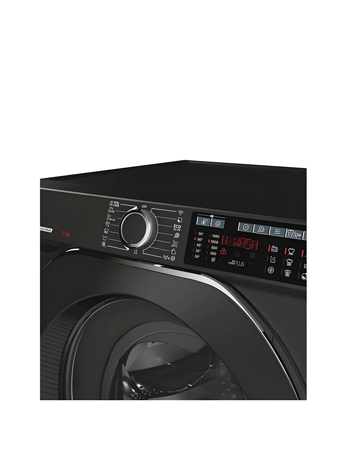 Hoover HW 410AMBCB/1-80 - Black 10KG Washing Machine - 1400 RPM - A energy - Image 3