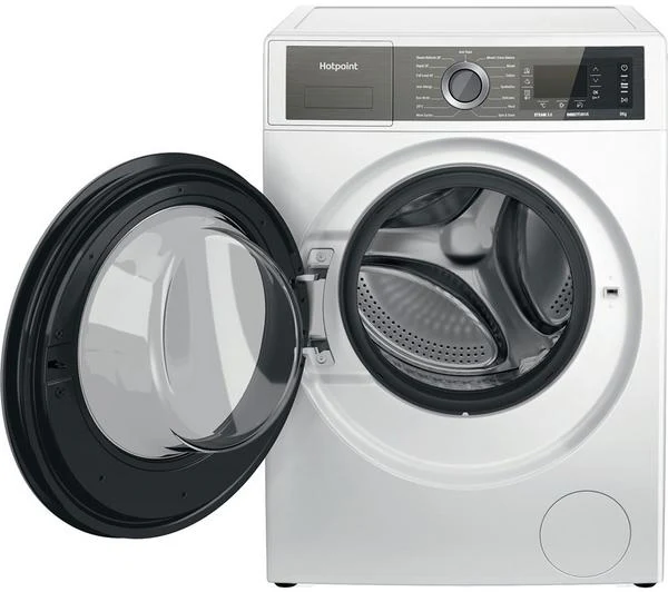 Hotpoint H6 W845WB UK - White Freestanding 8KG Washing Machine - 1400 RPM - B energy - Image 9