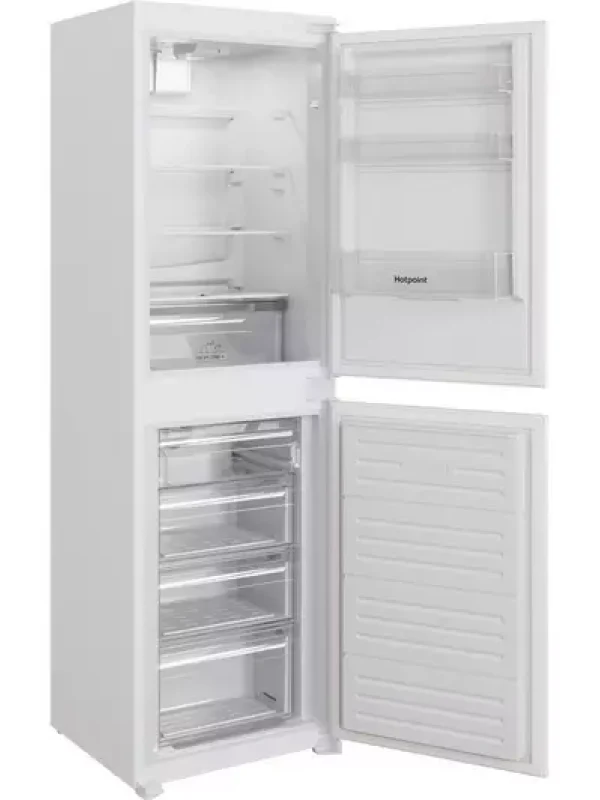 Hotpoint HBC18 5050 F2 - White Integrated 50/50 Frost Free Fridge Freezer - E energy - Image 3