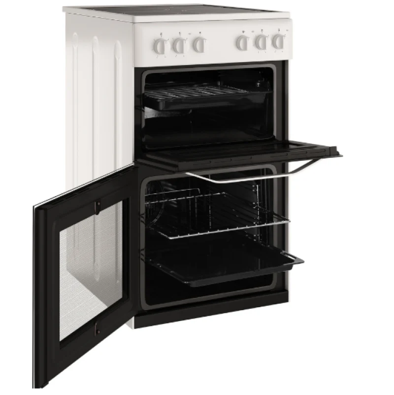 Hotpoint HD5V92KCW/UK - White 4 Zone Electric Cooker - Catalytic cleaning - A energy - Image 3