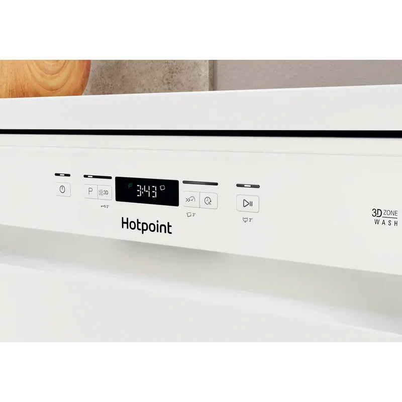 Hotpoint HFC 3C26 W C UK - White Freestanding Dishwasher - D energy - Image 4