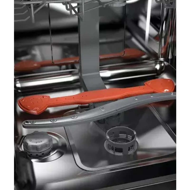 Hotpoint HFC 3C26 WC X UK - Silver Freestanding Dishwasher - D energy - Image 4