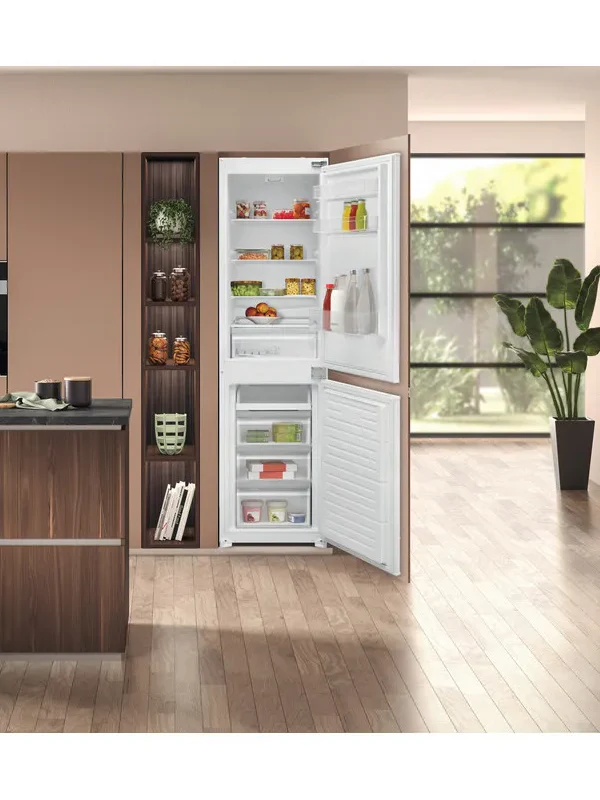 Hotpoint HMCB 50502 UK - White Integrated Low Frost Fridge Freezer - E energy - Image 3