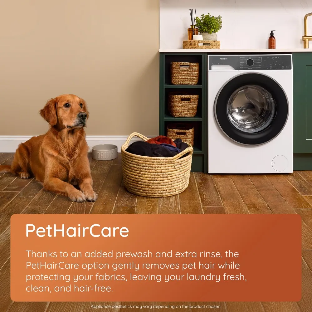 Hotpoint HPD 9693B CARE UK - Piano Black 9KG/6KG Washer Dryer - A Energy - Image 12