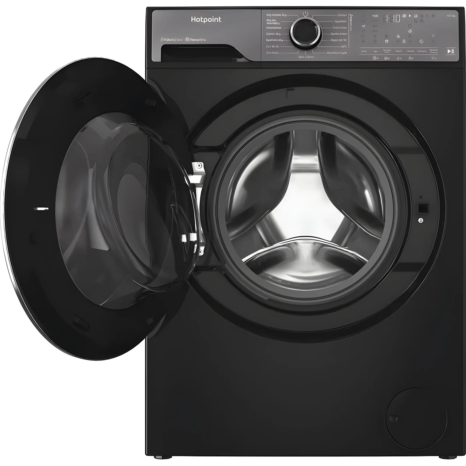 Hotpoint HPD 9693B CARE UK - Piano Black 9KG/6KG Washer Dryer - A Energy - Image 4