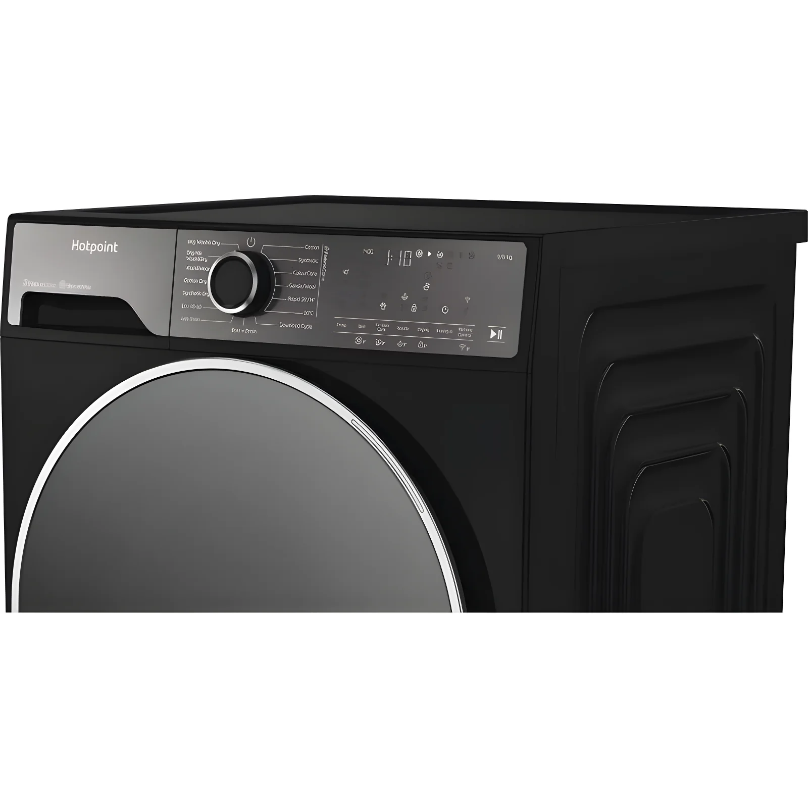 Hotpoint HPD 9693B CARE UK - Piano Black 9KG/6KG Washer Dryer - A Energy - Image 5