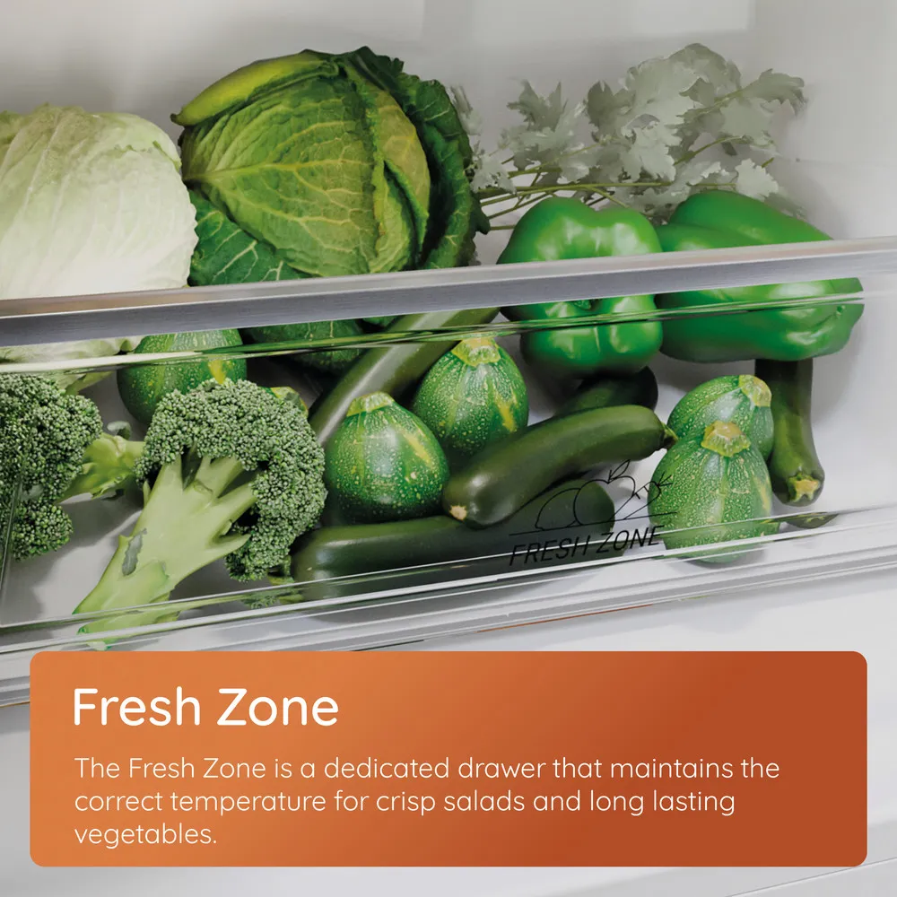 Hotpoint HTC18 T112 UK - White Integrated 70/30 Frost Free Fridge Freezer - E energy - Image 12