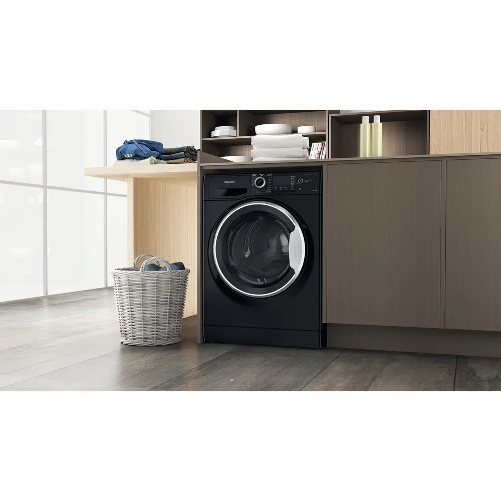 Hotpoint NDB 9635 BS UK - Black 9KG/6KG Washer Dryer - 1400 RPM - D energy - Image 5