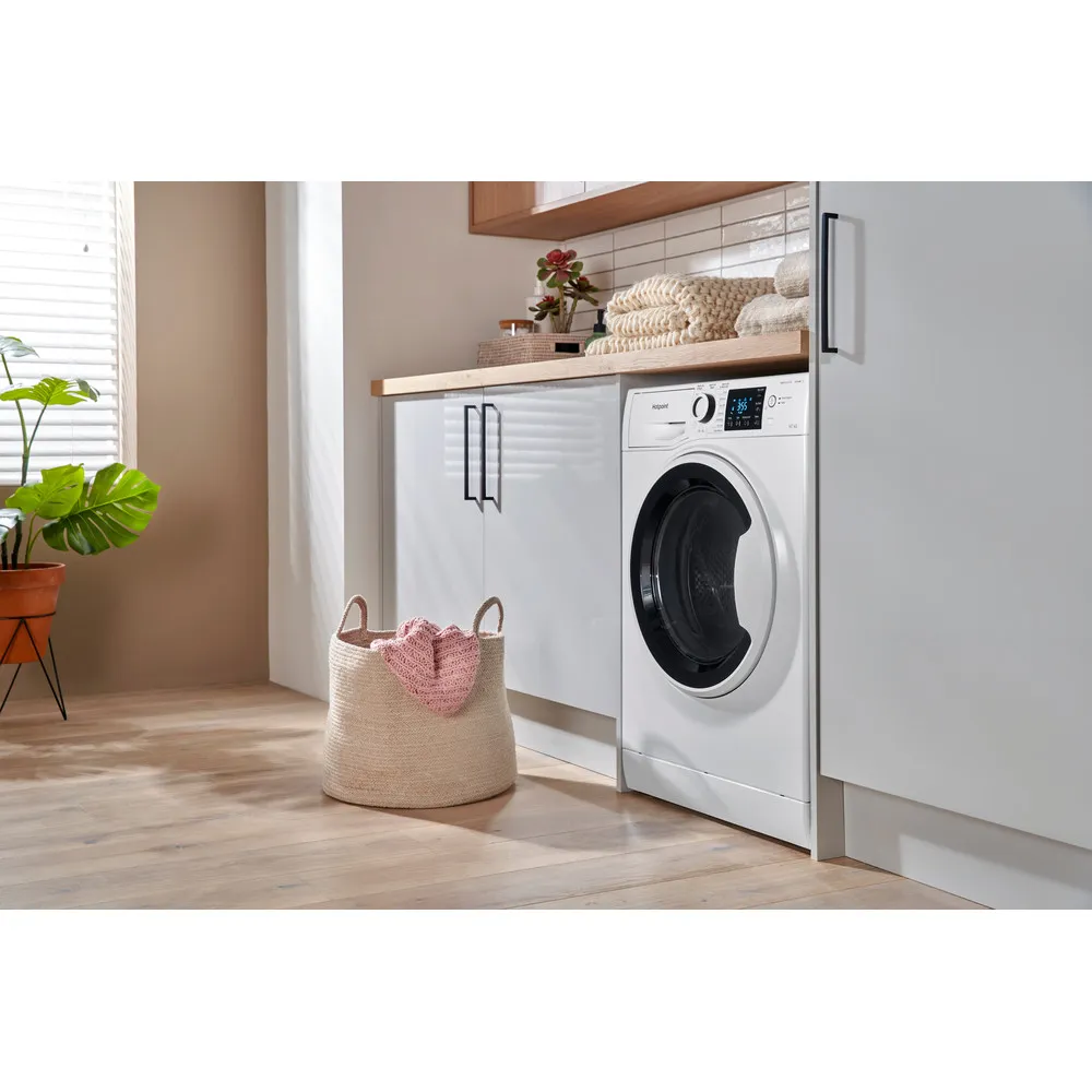 Hotpoint NDB 9635 W UK - White 9KG/6KG Washer Dryer - 1400 RPM - D energy - Image 10
