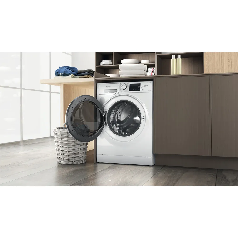 Hotpoint NDB 9635 W UK - White 9KG/6KG Washer Dryer - 1400 RPM - D energy - Image 5