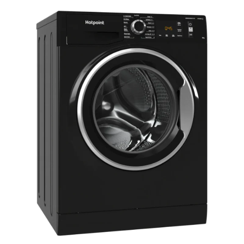 Hotpoint NM11 946 BC A UK N - Black Freestanding 9KG Washing Machine - 1400 RPM - A energy - Image 3