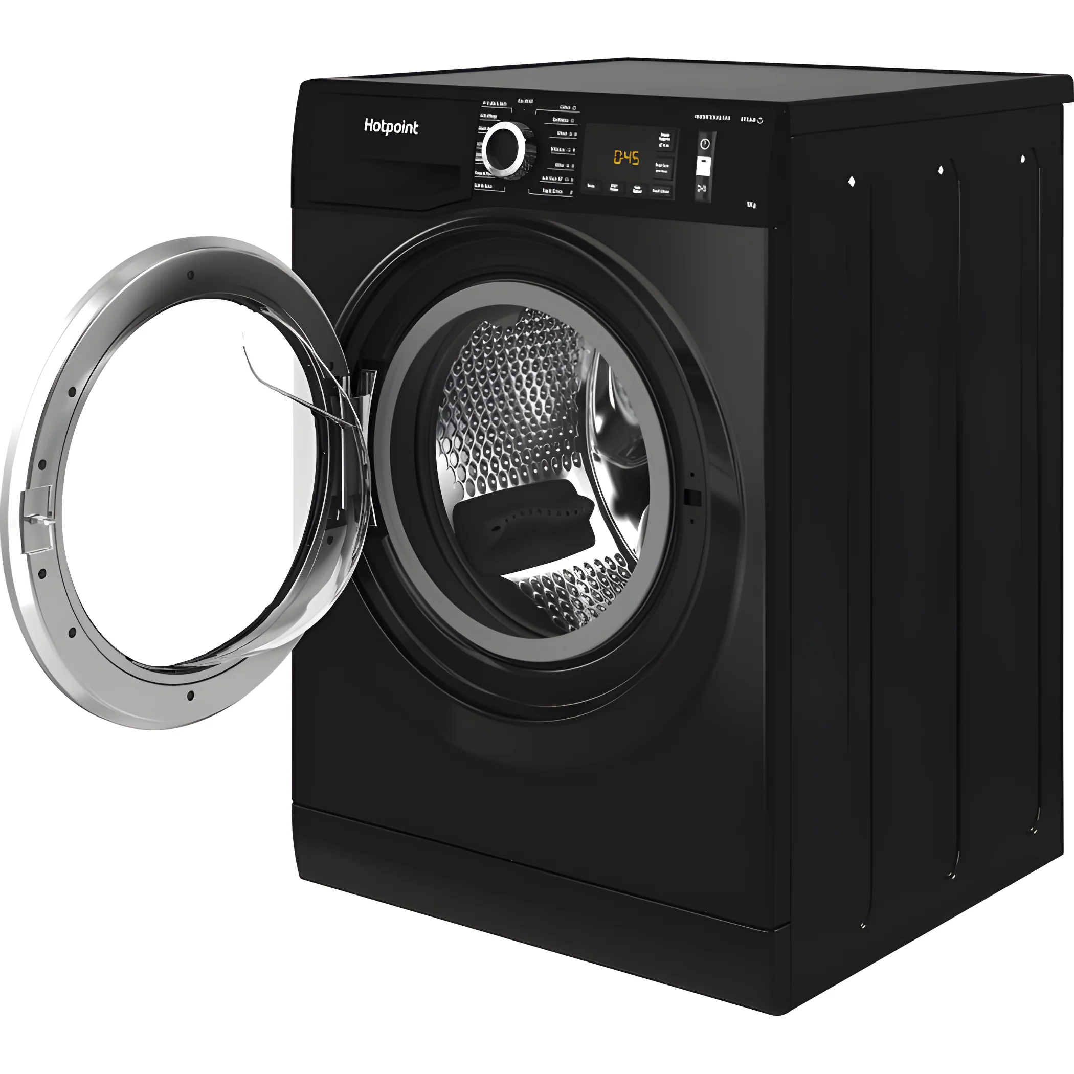 Hotpoint NM11 948 BC A UK - Black Freestanding 9KG Washing Machine - 1400 RPM - A energy - Image 3