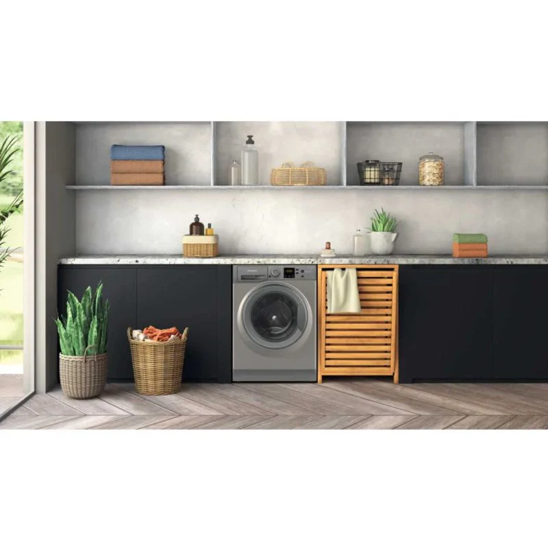 Hotpoint NSWF 7469 GG UK - Graphite Freestanding 7KG Washing Machine - 1400 RPM - A energy - Image 5