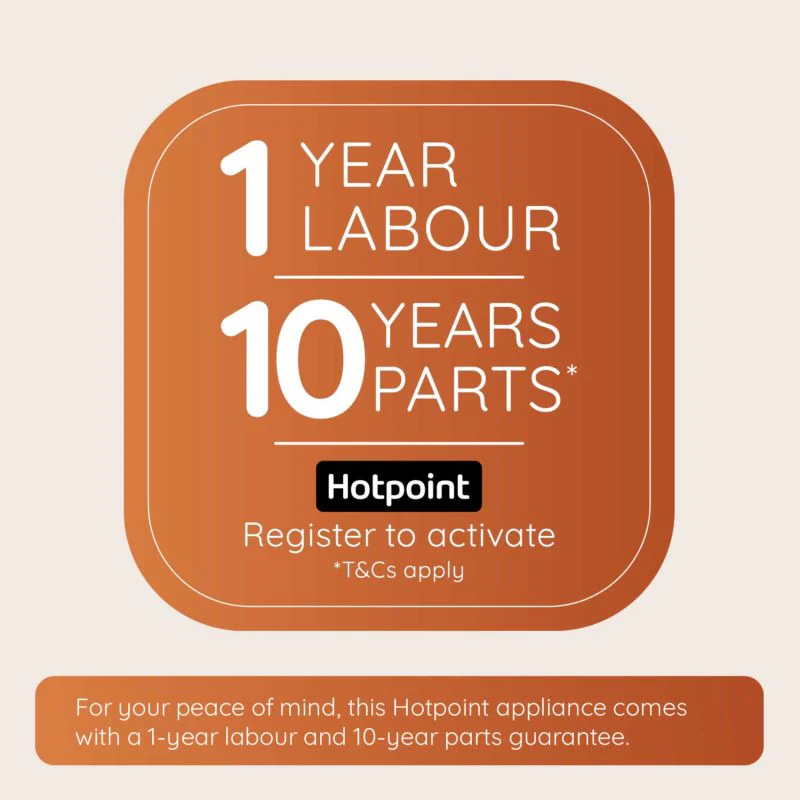 Hotpoint NSWF 7469 GG UK - Graphite Freestanding 7KG Washing Machine - 1400 RPM - A energy - Image 6