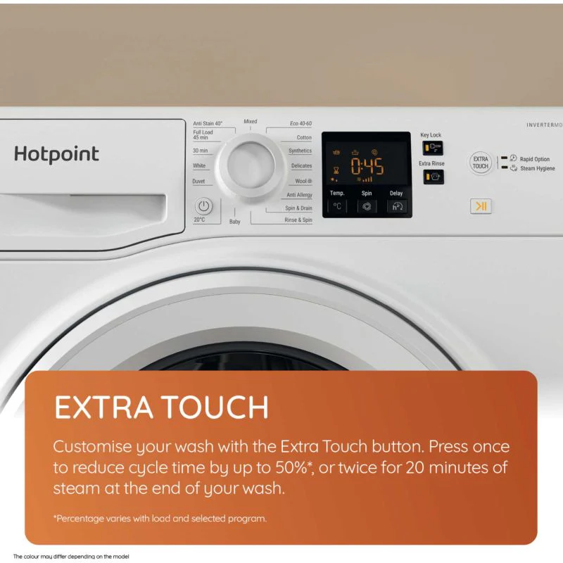 Hotpoint NSWF 7469 W UK - White 7KG Washing Machine - 1400 RPM - A energy - Image 7