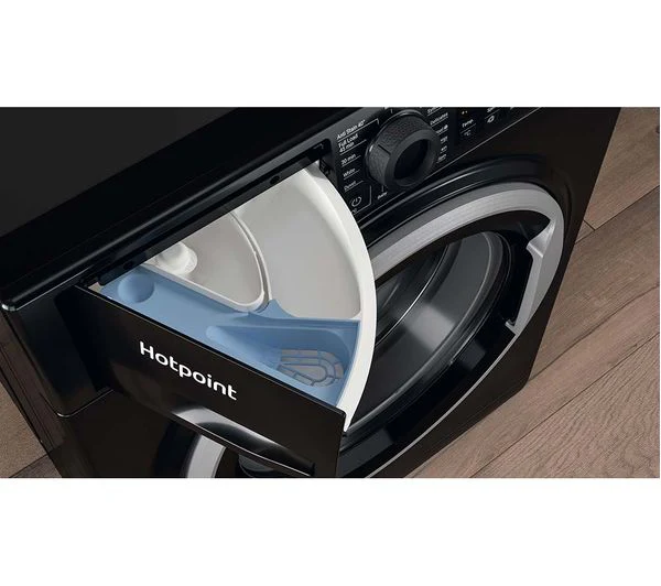 Hotpoint NSWM 1046 BS UK - Black Freestanding 10KG Washing Machine - 1400 RPM - A energy - Image 5