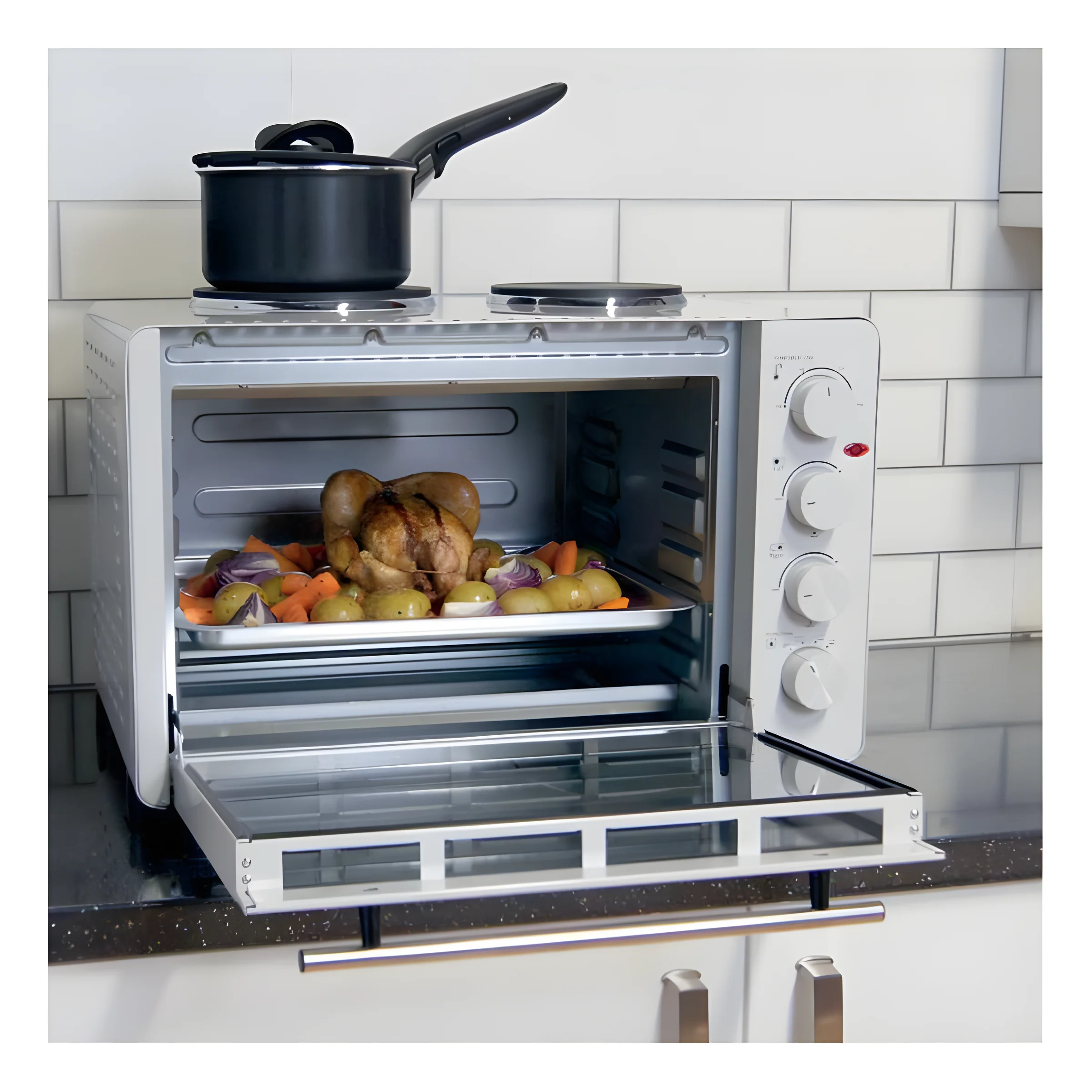 Igenix IG7145 - White Electric Cooker - Image 3