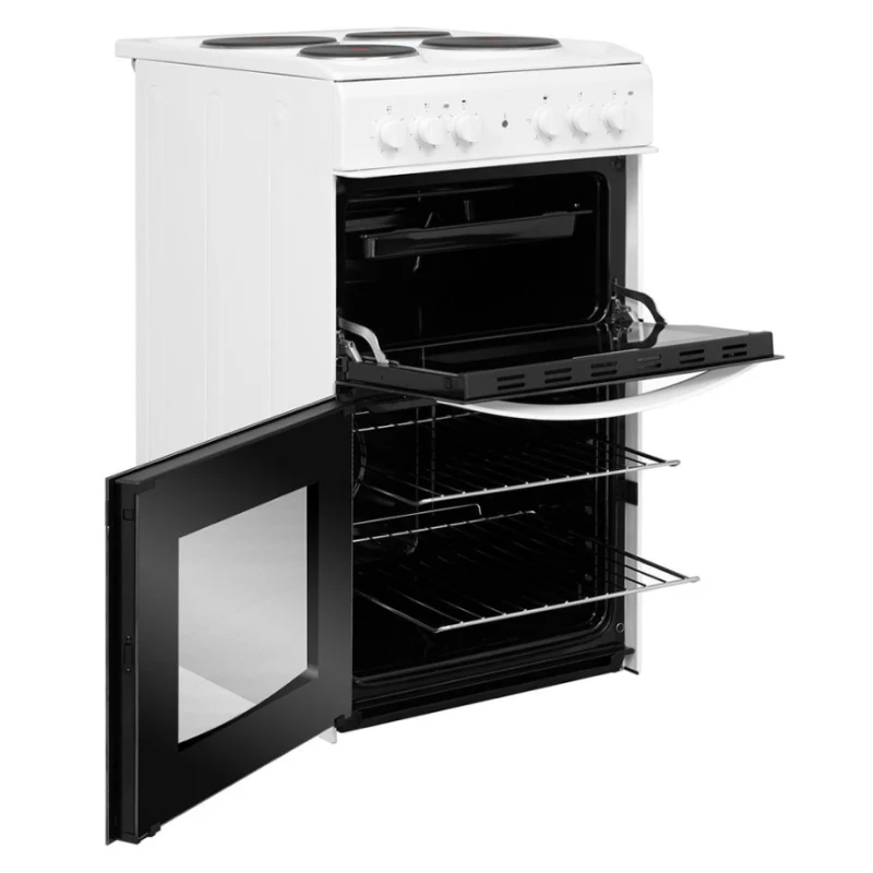 Indesit ID5E92KMW/UK - White 4 Zone Electric Cooker - A energy - Image 3