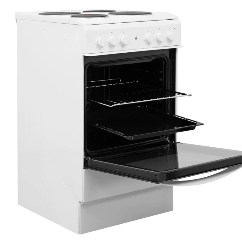 Indesit IS5E4KHW/UK - White 4 Zone Electric Cooker - Hydrolytic cleaning - A energy - Image 3