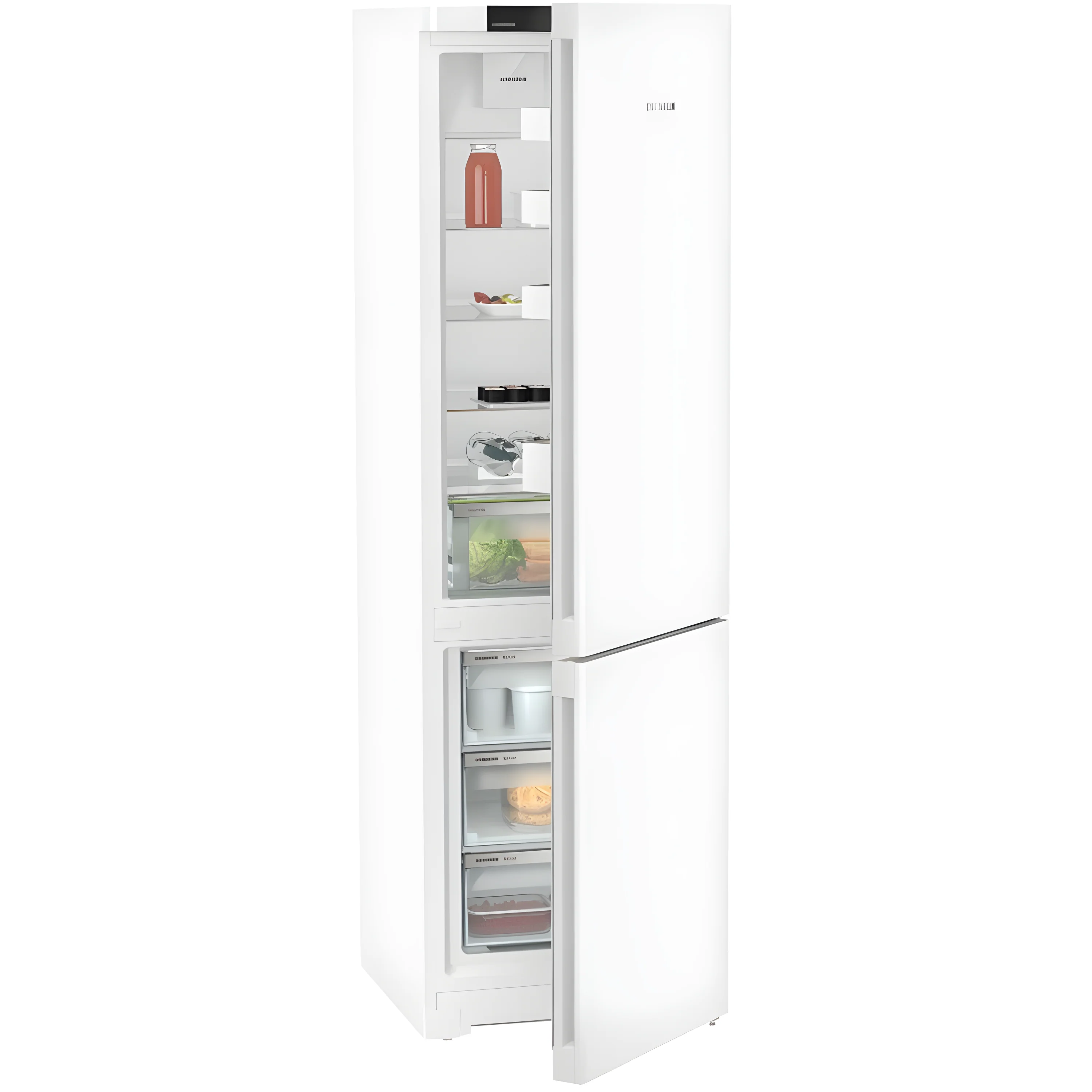 Liebherr CND5703 - White Freestanding Frost Free Fridge Freezer - D energy - Image 3