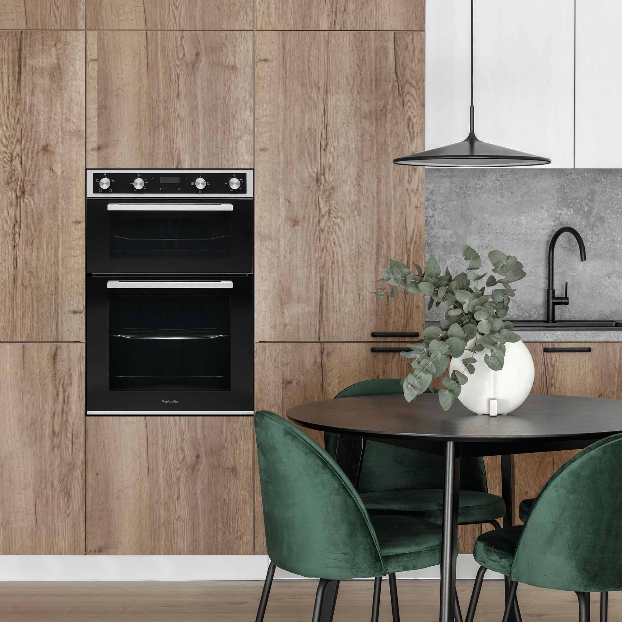 Montpellier DO3570IB - Stainless steel Built in Electric Double Oven - A/A energy - Image 8