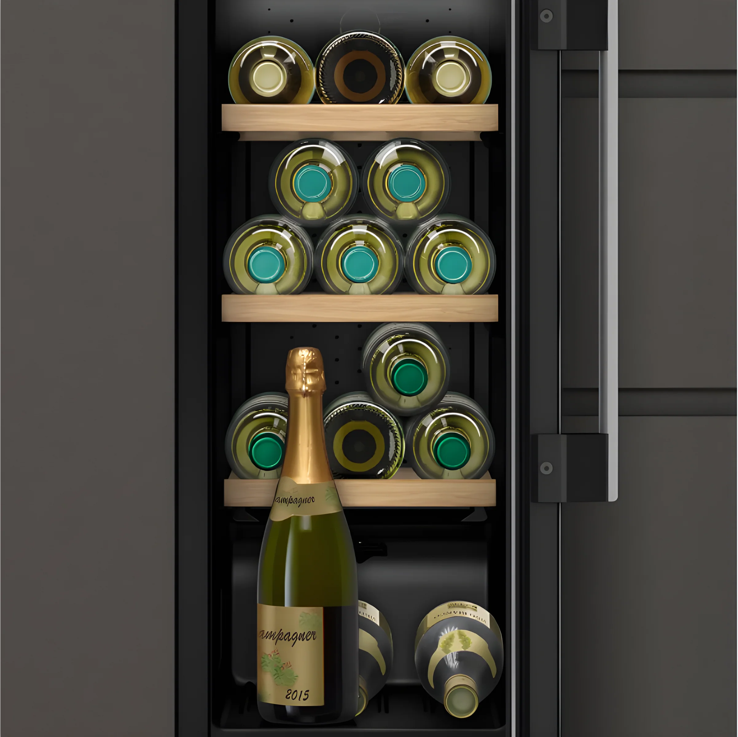 Neff KU9202HF0G - Black 21 Bottle Capacity Wine Cooler - F energy - Image 3