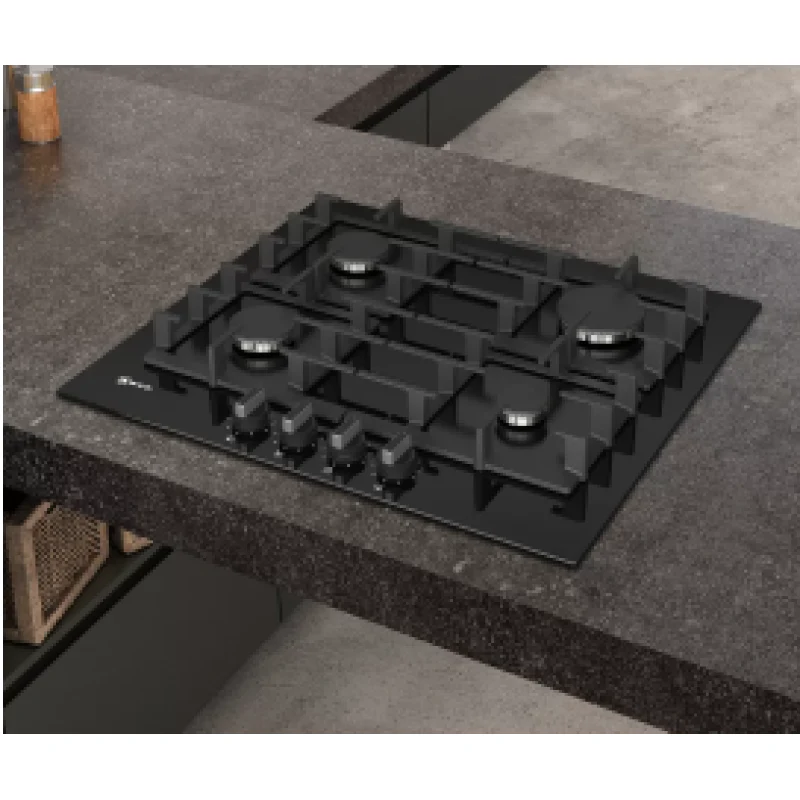 Neff T26CS49S0 - Black 4 Zone Gas Hob - Image 4