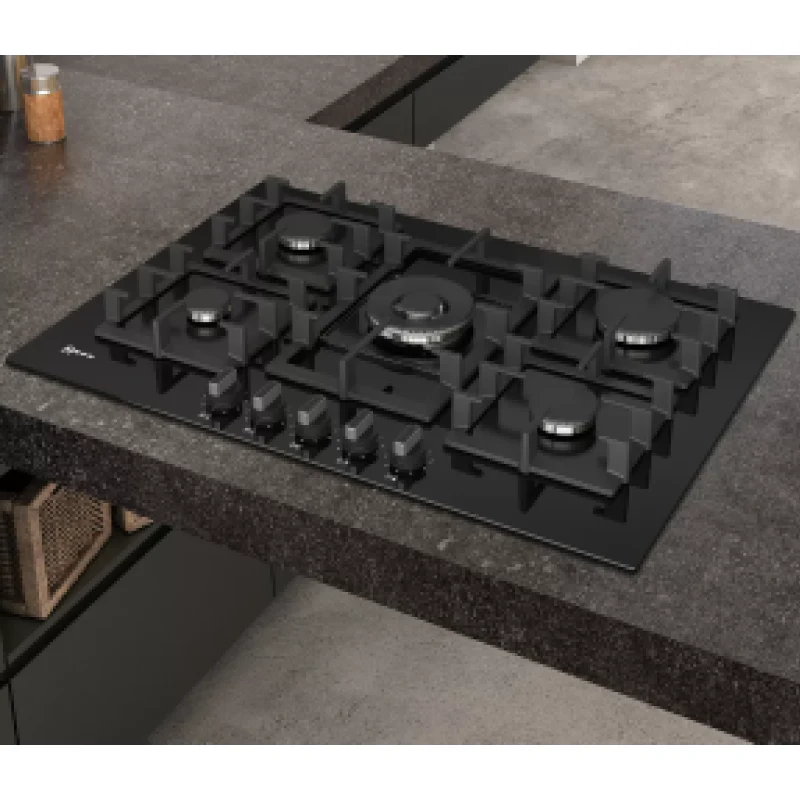 Neff T27CS59S0 - Black 5 Zone Gas Hob - Image 4