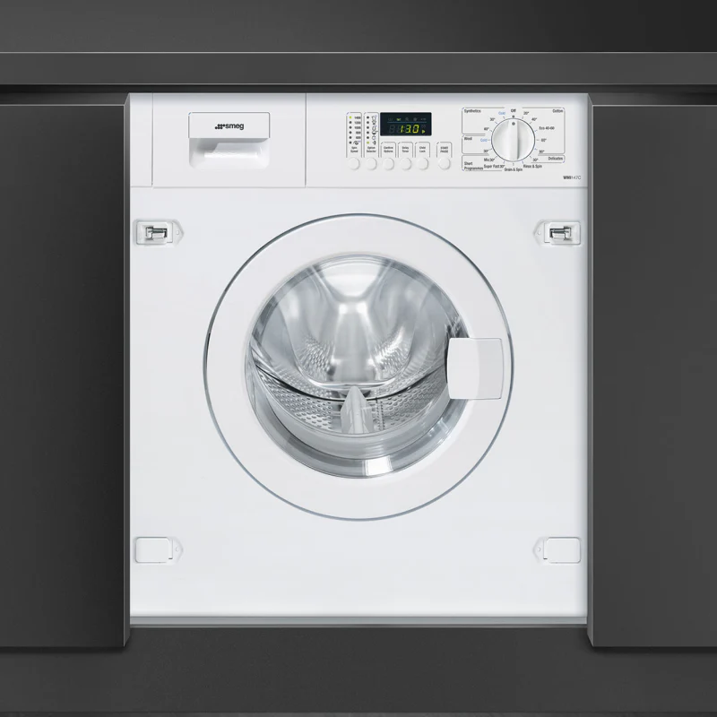 Smeg WMI147C - White Integrated 7KG Washing Machine - 1400 RPM - E energy - Image 3