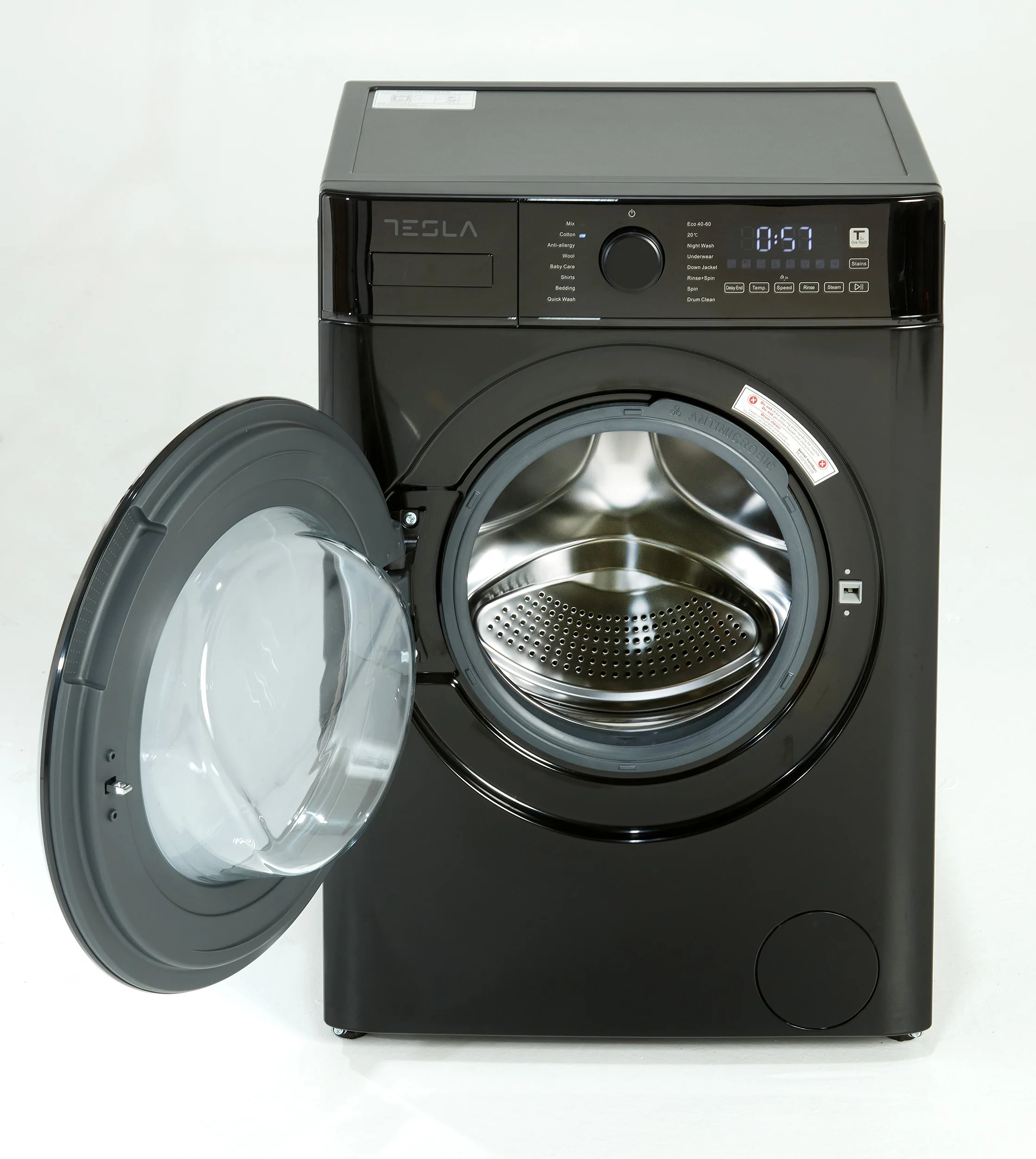 Tesla TWM101400B - Black 10KG Washing Machine - 1400 RPM - A energy - Image 5