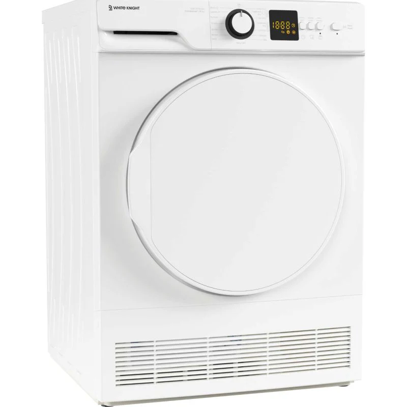 White Knight AT9CW - White Freestanding 9Kg Condenser Tumble Dryer - B energy - Image 3