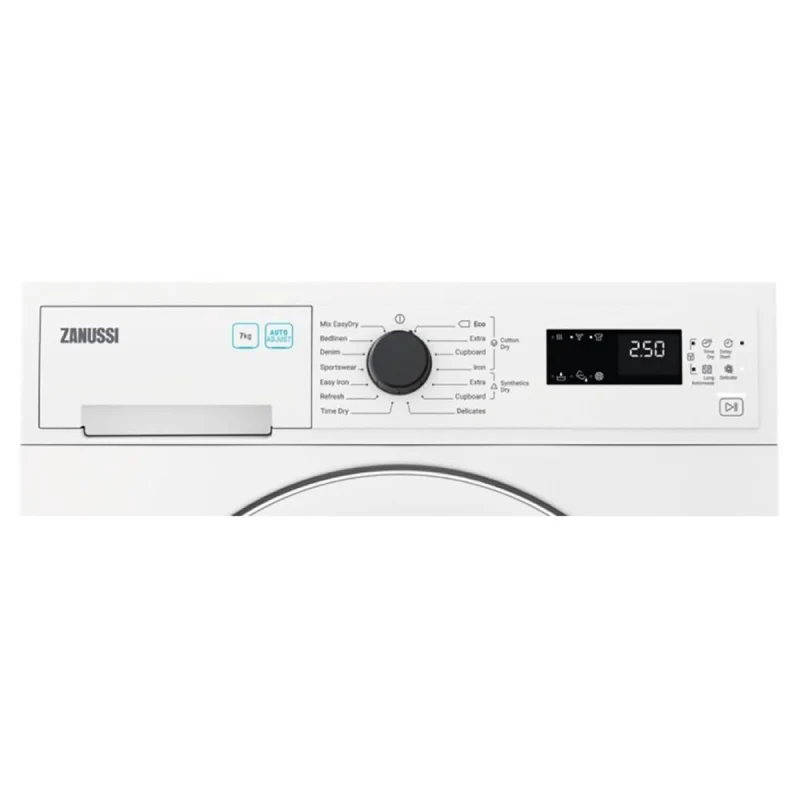 Zanussi ZDC72B4PW - White 7KG Condenser Tumble Dryer - B energy - Image 3
